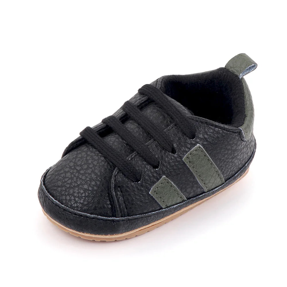 Scarpe casual per neonati per primavera e autunno, suola in TPR antiscivolo, PU di alta qualità, molto richieste, ampia scelta, nuova moda per neonati 2023