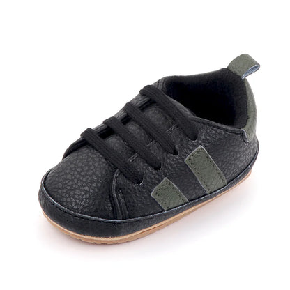 Scarpe casual per neonati per primavera e autunno, suola in TPR antiscivolo, PU di alta qualità, molto richieste, ampia scelta, nuova moda per neonati 2023