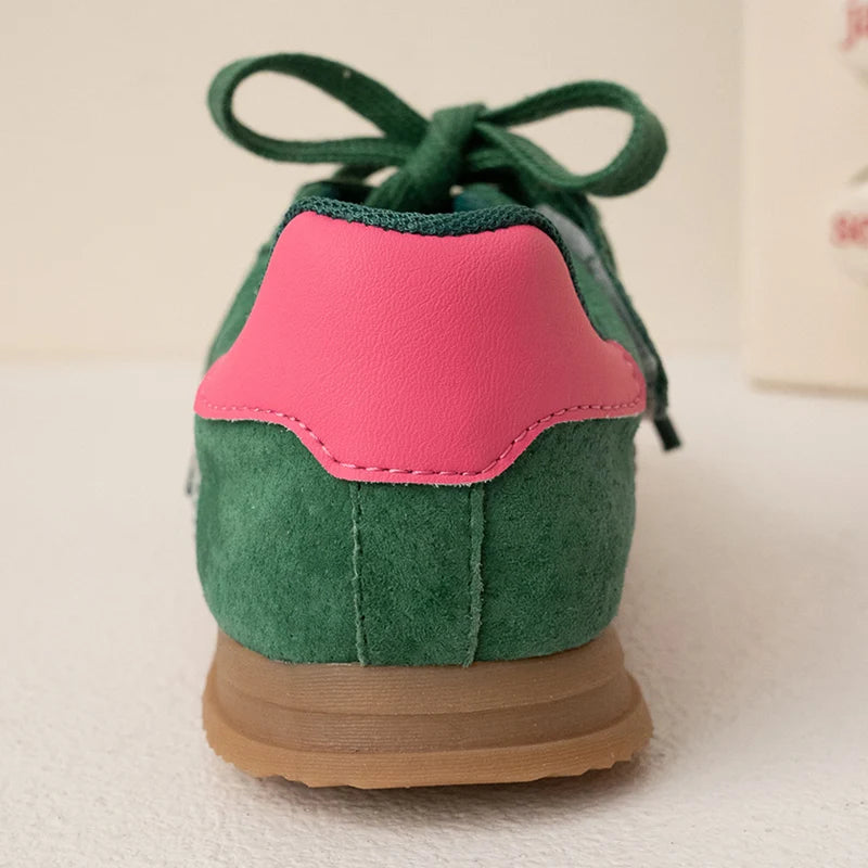 Nuove scarpe casual per bambini primavera autunno, maschietti e femminucce, scarpe di qualità in vera pelle di maiale, scarpe morbide per camminare.