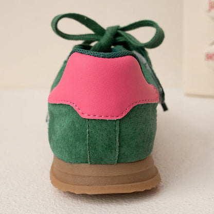 Nuove scarpe casual per bambini primavera autunno, maschietti e femminucce, scarpe di qualità in vera pelle di maiale, scarpe morbide per camminare.