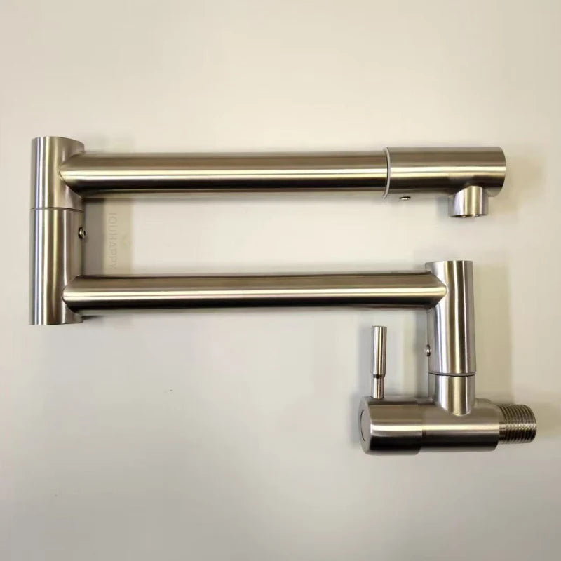 Kitchen Telescopic Folding Faucet Single Handle Water Tap Washbasin Faucet Deck Mounted Sink Faucet Bathroom Accessories
