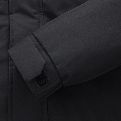 Men's 2025 Winter Fluorescent Green Wool Blend Cotton Jacket - Fluorescent Green (Black/Red/Khaki) Cotton-Padded Jacket