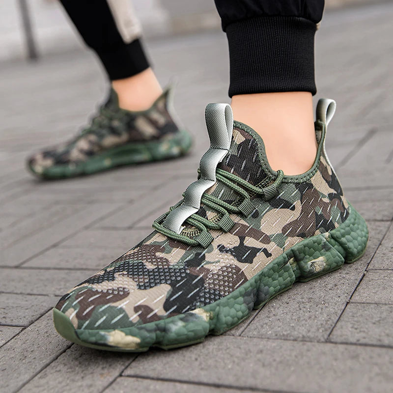 Scarpe da trekking outdoor 2024, calzature estive, scarpe da trail running per uomo e donna, scarpe invernali mimetiche per ragazzi, Atacs Camo Mountain