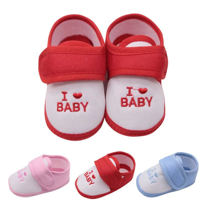 Scarpe per neonati, maschietti e femminucce, casual, antiscivolo, da ginnastica, per bambini piccoli, con motivo classico a lettere, suola morbida, primi passi, per neonati