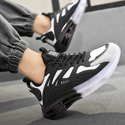 Scarpe da ginnastica da uomo in mesh, scarpe da passeggio da uomo, scarpe da tennis con lacci che aumentano l'altezza, scarpe da uomo resistenti, scarpe da uomo di alta qualità, Zapatillas De Deporte
