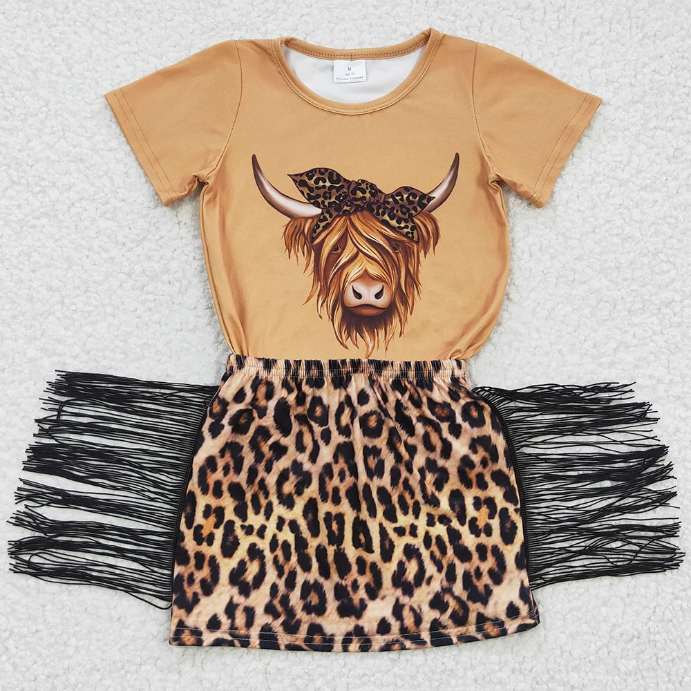 Saldi imperdibili Abiti estivi per bambine Completi estivi alla moda per bambini Abiti da boutique per bambine Abbigliamento carino per bambine piccole Completo a maniche corte