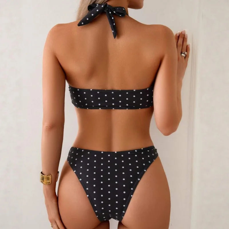 Summer Sexy Bikinis Dot Women's Swimwear Female Swimsuit For Swim Wear Bathing Suits Brazilian Bikini Set Beachwear Pool Bather