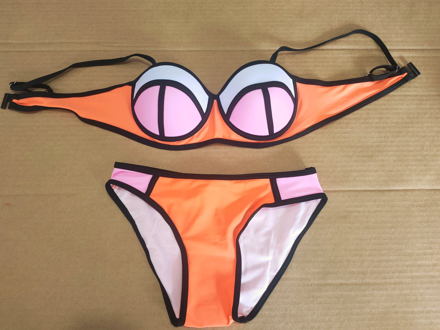 F4297 Multi Colour Neoprene Sexy Women Bikini Set Beach wear