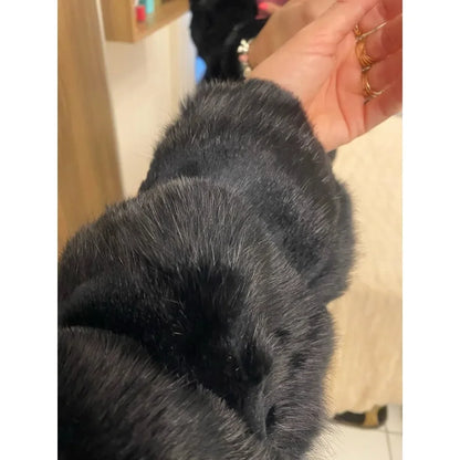 Giacca di pelliccia con collo in pelliccia di volpe naturale da donna, giacca di pelliccia di volpe a pelo intero, gilet di pelliccia di coniglio invernale, nuovo cappotto di vera pelliccia di coniglio da donna
