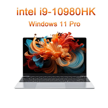 Nuovo arrivo: Laptop da gioco da 14,1” con processore i9, Windows 11, Intel Core i9-10980hk, 16 GB di RAM, SSD M.2 da 1/2 TB, schermo 4K HD.