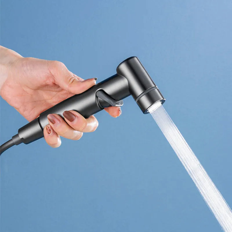 Two Modes Bidet Shower Sprinkler High pressure Gun Pressurized Nozzle Women's Bathroom Toilet Flushing Companion Accessories