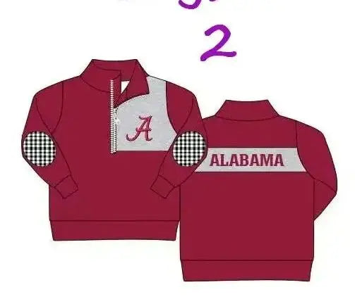 Uniformi scolastiche casual personalizzate all'ingrosso per bambini e bambine, top a maniche lunghe per neonati, abbigliamento primaverile e autunnale