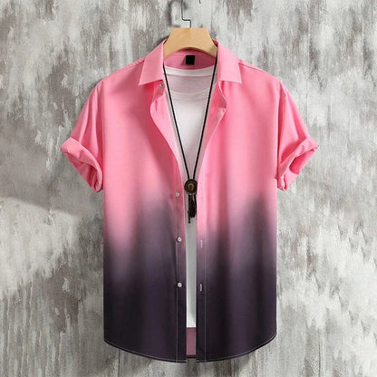 Camicia estiva con stampa floreale 3D graffiti, moda casual, business, camicia hawaiana, uomo, donna, camicia con bottoni, Ropa De Hombre