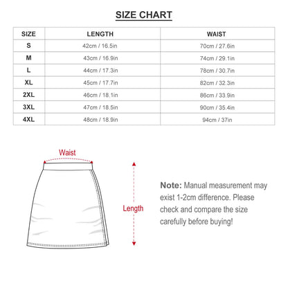 Red Vertically-Striped Mini Skirt festival outfit women extreme mini dress
