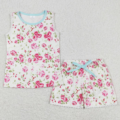 Saldi imperdibili Abiti estivi per bambine Completi estivi alla moda per bambini Abiti da boutique per bambine Abbigliamento carino per bambine piccole Completo a maniche corte