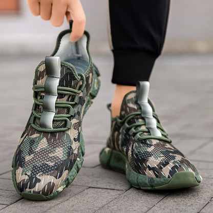 Scarpe da trekking outdoor 2024, calzature estive, scarpe da trail running per uomo e donna, scarpe invernali mimetiche per ragazzi, Atacs Camo Mountain