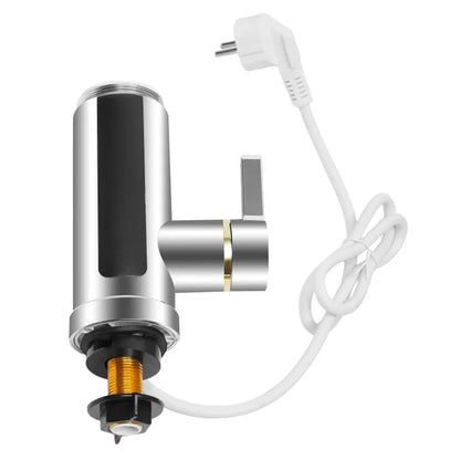 Scaldabagno istantaneo da 3000 W, scaldabagno senza serbatoio, rubinetto elettrico per acqua calda da cucina, riscaldamento per bagno, rubinetto in acciaio inossidabile