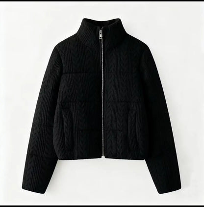 Jackets Women's Parkas Winter Coat Thick Warm Outwear Long Sleeve inszart Elegant Fashion With Zipper 2025 Casual Woman Jackets