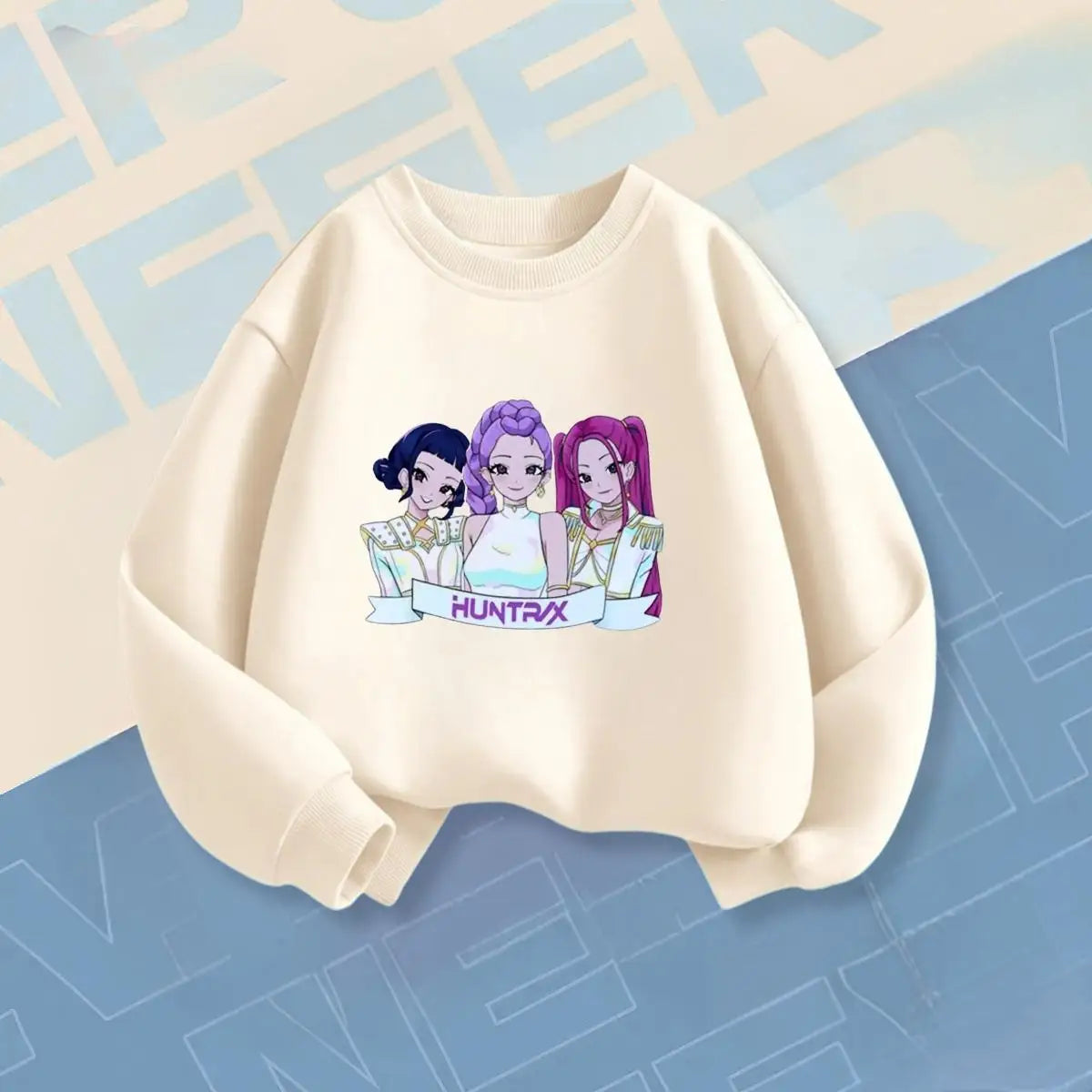 Felpe alla moda KPop Demon Hunters per bambini e bambine dai 6 mesi ai 7 anni, a maniche lunghe, con scollo a O, abbigliamento per bambini