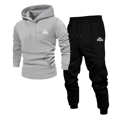 Men's soft and comfortable fitness jogging suit long-sleeved sports shirt casual sport pants suitable for both autumn and winter