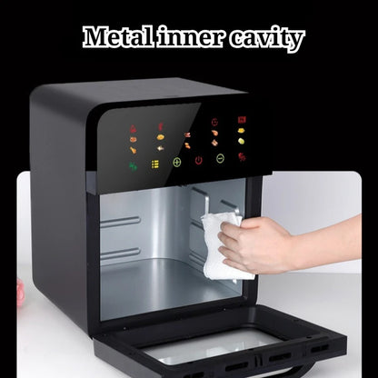 Friggitrici ad aria multifunzionali visibili, grande capacità, durevoli, facili da pulire, friggitrici ad aria salvaspazio, elettrodomestici convenienti