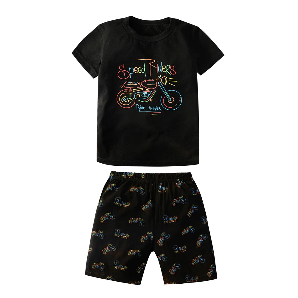 Pigiami per bambini, set di pigiami per bambini, abbigliamento da casa per bambini, pigiami per neonati, abbigliamento per la casa per bambine, set di vestiti per bambini, pigiami per ragazzi