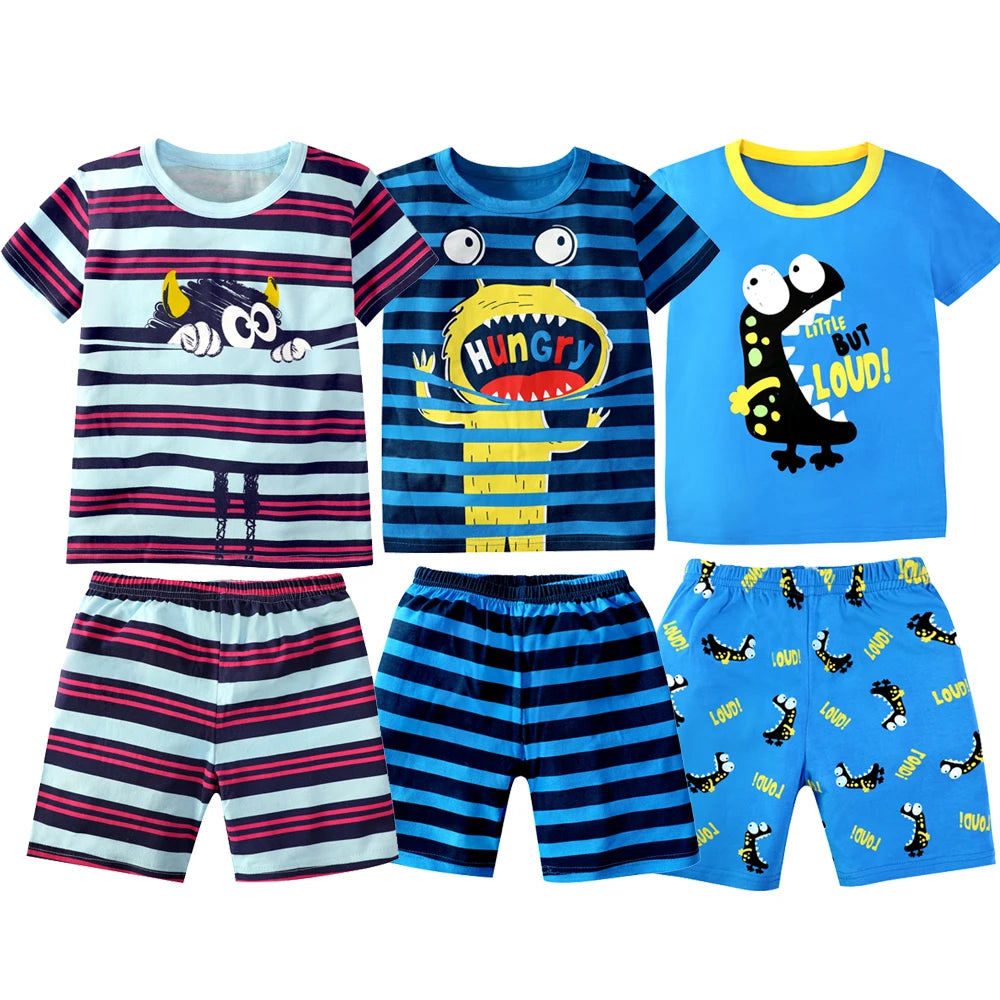Pigiami per bambini, set di pigiami per bambini, abbigliamento da casa per bambini, pigiami per neonati, abbigliamento per la casa per bambine, set di vestiti per bambini, pigiami per ragazzi