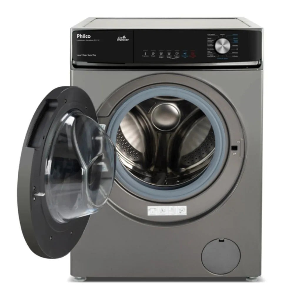 Lava e siccità Philco 16 programmi Eco Invert 11kg PLS11C Titanio