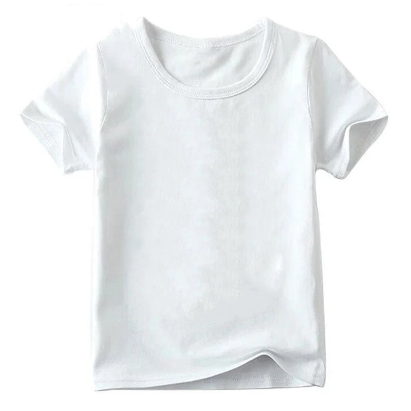 Maglietta personalizzata con unicorno e nome per bambine, maglietta Wild per bambini, maglietta estiva per bambini, abbigliamento per bambini, top a maniche corte per neonati.