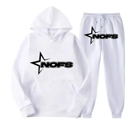2025 uomo e donna della stessa tendenza moda felpa con cappuccio completo casual due pezzi giacca pantaloni marchio di moda stampa logo taglie S-3XL