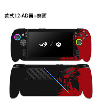 Pellicola protettiva pretagliata 1x Parte superiore + 1x Parte posteriore + Lati per Asus ROG XBOX ALLY X 7" Gen 2025 2024 2023