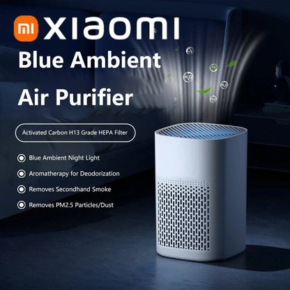 Xiaomi Air Purifier Smoke Odor Negative Ion Generator Household HEPA Air Purifier Efficient Purify Air Formaldehyde For Car Room