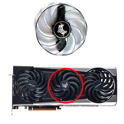 Nuova ventola di raffreddamento a LED FDC10U12D9-C FDC10H12D9-C compatibile con le schede grafiche Sapphire NITRO+ AMD Radeon RX 6700 6800 6900 XT