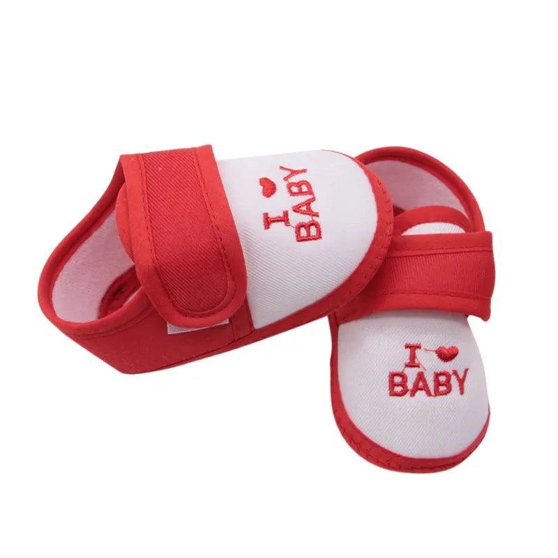 Scarpe per neonati, maschietti e femminucce, casual, antiscivolo, da ginnastica, per bambini piccoli, con motivo classico a lettere, suola morbida, primi passi, per neonati