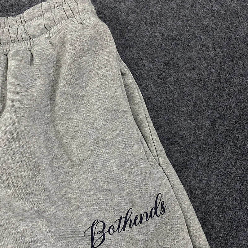 2000s Casual Women Personalized Straight Pants American Street Simple Leisure Sports Fashion Trend Letter Printing Sweatpants