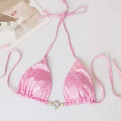 Bikini sexy 2026 Costumi da bagno da donna Costume da bagno femminile per nuoto Costumi da bagno Bikini brasiliano Set da spiaggia Piscina Bagnante