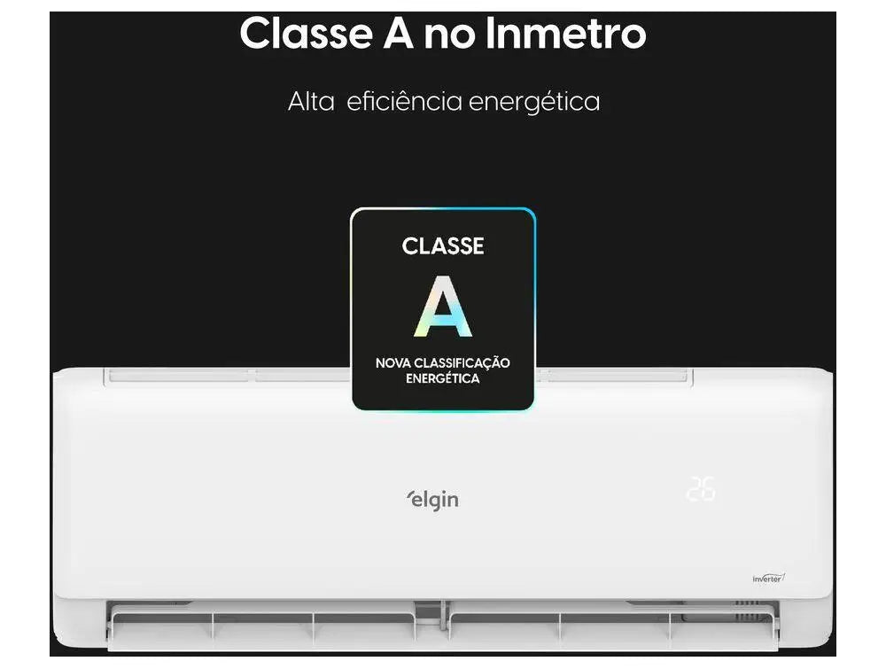 Climatizzatore Split 9.000 BTU Elgin Eco Inverter II Cold High Wall HJFC09C2WBCC - 220V