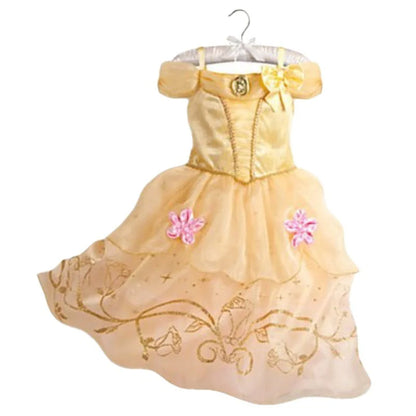 Costume da principessa per bambine, festa di Halloween, cosplay, vestiti per Natale, compleanno, carnevale, travestimento da Rapunzel.