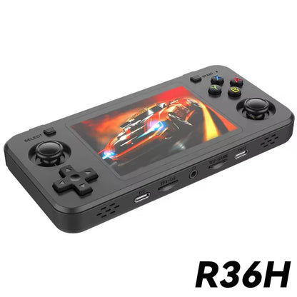 FUNKIDDY Nuova console portatile R36H PRO MAX con schermo IPS da 4,2", Linux RK3326, open source ArKOS 2.0 e oltre 15000 giochi.