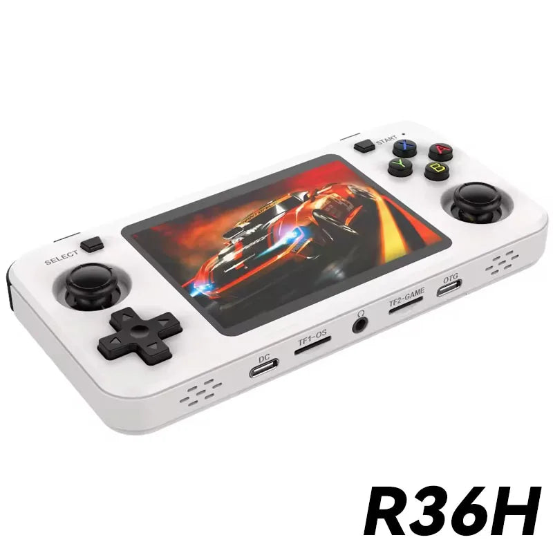 FUNKIDDY Nuova console portatile R36H PRO MAX con schermo IPS da 4,2", Linux RK3326, open source ArKOS 2.0 e oltre 15000 giochi.