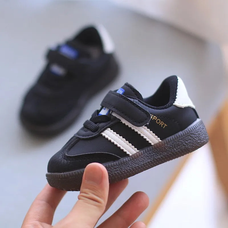 Scarpe per neonati 0-4 anni Primavera Autunno Bambini Casual Antiscivolo Suola Morbida Scarpe da Skateboard per Bambini Traspiranti Scarpe Sportive per Bambina