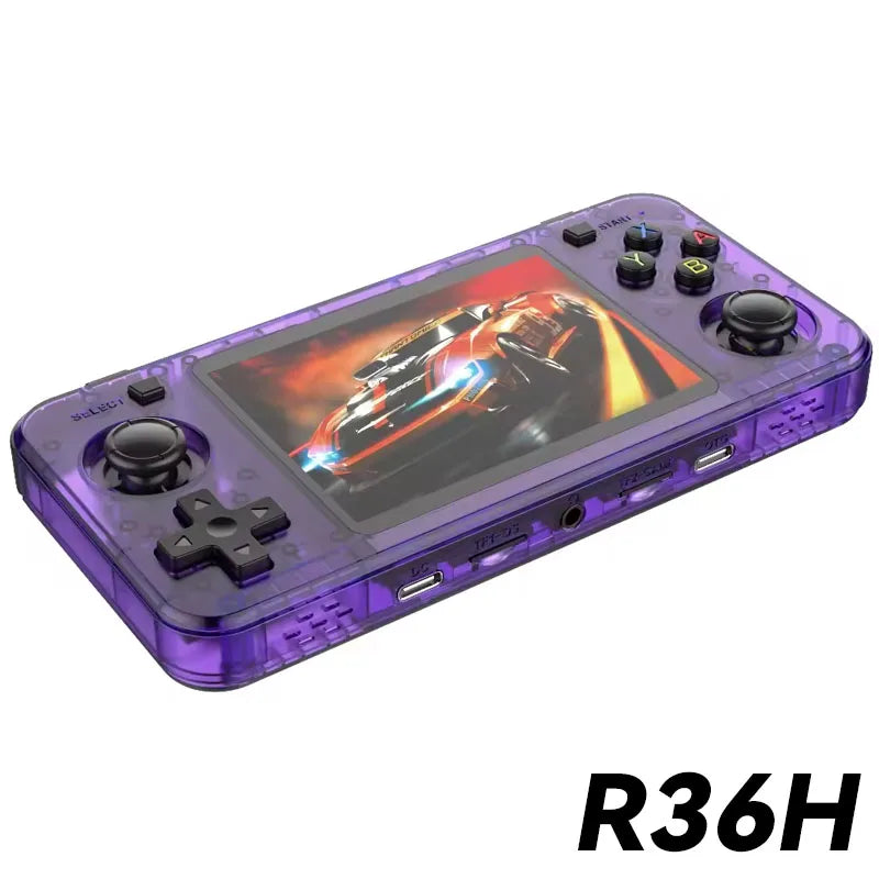 FUNKIDDY Nuova console portatile R36H PRO MAX con schermo IPS da 4,2", Linux RK3326, open source ArKOS 2.0 e oltre 15000 giochi.