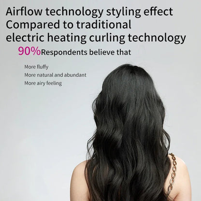 SenCiciMen X9 Multi Hair Styler Curling Iron Hair Hot Air Brush Curling Barrel Hair Dryer Salon Professional Curly Hair Styler