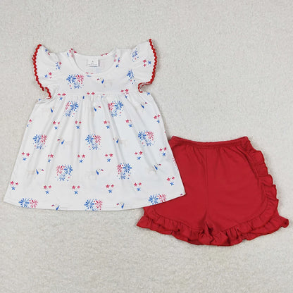 Saldi imperdibili Abiti estivi per bambine Completi estivi alla moda per bambini Abiti da boutique per bambine Abbigliamento carino per bambine piccole Completo a maniche corte