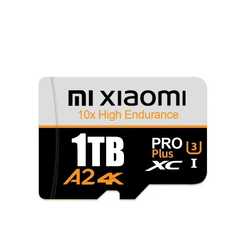 Scheda di memoria SD Xiaomi da 2 TB e 1 TB, 128 GB, 256 GB, 512 GB, trasferimento ad alta velocità, Micro TF SD, portatile, USB, memoria SD per droni, tablet e PC