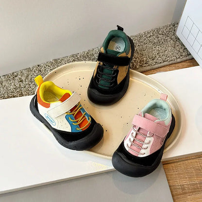 Scarpe per bambini, abbinamenti di colori, stile coreano, sneakers da ragazza, scarpe sportive per bambini, scarpe da trekking e da corsa per studenti H09015