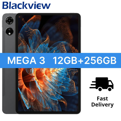 Nuovo tablet Blackview MEGA 3 12,1" Display 2.5K 90Hz Android 15 8800mAh Ricarica rapida 33W 12GB 256GB Fotocamera da 50MP