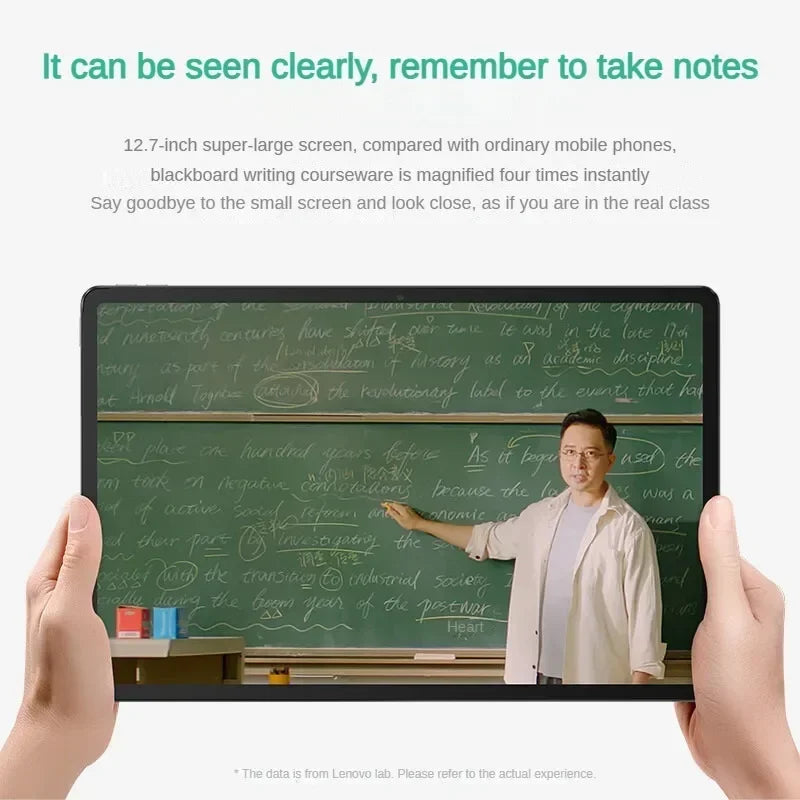 Global Rom Lenovo Pad plus 12.7-inch 2944*1840 LCD Screen 10200mAh Battery MTKtianji7050 TB372FC 13MP 8G128G WIFI version