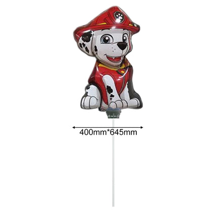 Palloncini a tema Paw Patrol, auto della polizia, camion dei pompieri, cane, decorazioni per feste di compleanno per bambini, regali e giocattoli.