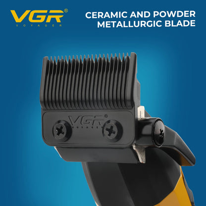 VGR Professional Clippers Adjustable Haircut Machine 9000RPM Hair Clipper Cordless Hair Trimmer Electric Hair Clippers Men V-285